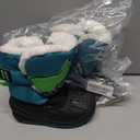 MORENDL Kids' Snow Boots Insulated Waterproof Fur Lined Warm Anti-Slip Winter Shoes for Boys and Girls Outdoor Walking(Toddler/Little Kid), Dinosaur