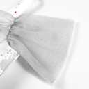 ReliBeauty Ghost Zombie Bride Costume for Girls with Veil and Flower (3T/100, White)