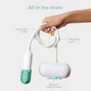 Frida Baby Control The Flow Bathtub Sprayer Attachment for Baby Bathtub, Shower Head with Scalp Massager, Control Waterflow with 2 Pressure Modes