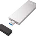 MAIWO M.2 SATA Enclosure for 2230 2242 2260 2280 B+M Key, Aluminum M2 Serial ATA SSD Reader USB 3.0 Type-A 5Gbps, Plug and Play, Cable-Free Connection