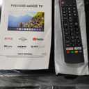 TV 20 inch,Small Kitchen Flat Screen TV with Headphones Port,HDMI,USB and VGA Ports,DV-12V Cable & AC Adapter for use in Your Bedroom & Caravan (Full View Television)