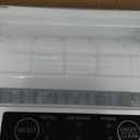 OLIXIS Countertop Ice Maker with Self-Cleaning, Portable Ice Maker Machine with Ice Scoop, 26.5Lbs/24H, 9 Cubes in 6 Mins, 2 Sizes of Bullet Ice for Home, Kitchen, Office (Sleek White)