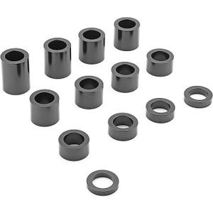 Mofun I.D. 1" O.D. 1.5" 13 Piece Wheel Spacer 1" Axle Compatible with Harley Motorcycle,Custom Bobbers and Choppers