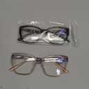 Reading Glasses for Women, 3 pack Fashion Oversized Blue Light Readers for Women, Spring Hinge Cat Eye Glasses Anti Eyestrain (A1 Black Tortoiseshell Purple, 1.00)