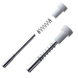 25 Pack - American Made Window Screen Clips  Aluminum Replacement Spring Plunger Pins, Frame Latch Lock Bolts, Pull Pin Fastener Parts, Secure Window Screens