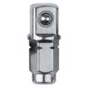 Prestacycle Professional Low-Profile 1/4" Hex to 1/4" Square Socket Adapter – Hardened S2 Steel, Nickel-Plated, Precision Bicycle Tool Accessory Compatible with All Prestacycle Hex Bit Hand Tools