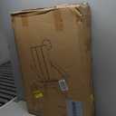 SERWALL Modern Outdoor Rocking Chair, All Weather Adirondack Rocking Chair for Patio, Porch, Garden, Backyard, Grey