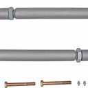 ARU RE3780 Front Upper Super-Flex Control Arms Compatible with Jeep Wrangler TJ 1997-2006, Cherokee XJ 1984-2001, Grand Cherokee ZJ 1993-1998, Comanche MJ 1987-1992