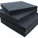 Adhesive Foam Padding, 4 Pieces Neoprene Foam Anti Vibration Pads High Density Closed Cell Foam Sheet, Insulation Soundproofing Black (4" x 4" x 3/4", 4 Pcs)