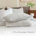 CozyTide Oversized Queen Bedspread (102"x118"), 100% Cotton Waffle Khaki Lightweight Bedspreads & Coverlets Ultra Soft Farmhouse Oversized Queen Quilt Bedding Set for All Season