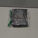 qiqee 10PCS Black Mini Gift Bags with Tissue Paper Handles 6.3"x4.7"x2.4" Small Size Present Party Favor 10pcs Bags, Tissue Paper