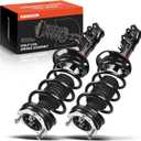 A-Premium Front Complete Struts Compatible with Ford Fiesta 2011 2012 2013-2x Replacement Suspension Shock Absorber with Coil Spring Assembly