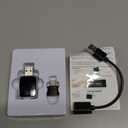 Junboer Mini Wireless Carplay Adapter for iPhone  Carplay Wireless Adapter Car Play Dongle Bluetooth, Compatible with iPhone iOS 10+, [2025 Upgraded] Silver