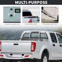 Truck Box Latch Replacement kit, Paddle Latch Tool Box Locks with Keys,Truck Box, Trailer Door, RV, Camper, Storage Box, 4.4" L x 3.3" W
