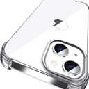 ORIbox Case for iPhone 13 mini, with 4 Corners Shockproof Protection,Clear,iphone 13 mini Case