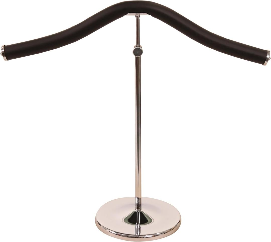 SSWBasics Flexible Shoulder Stand Featuring a Bendable 21 Arm (Adjustable Display 18H- 30H)  Countertop Shirt Display, Clothing Display Mannequin, Tabletop Stand for Clothes