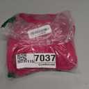 MapofBeauty 28 Inch/70 cm Long Wavy Middle Part with No Bangs Synthetic Fiber Curly Fashion Women Party Cosplay Wig (Hot Pink)