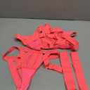 Kaei&Shi Strappy Cutout Lingerie, Halter Backless Garter, Sexy Top Outfits M