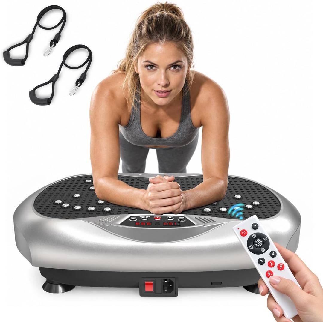 Whole Body Vibration Plate for Lymphatic Drainage,999Speed Levels,330/400lb