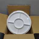 OFFSCH Cupcake Holder Lid Cake Tray for Party Dessert Plate Lid Snack Serving Tray