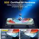 SMARTDEVIL [3+1 Pack] Tempered Glass for Google Pixel 9 Pro Screen Protector With Camera Lens Protector , FingerPrint Reader Compatible, Clear 9H Tempered Glass Film, Fast & Easy Installation, Bubble-Free