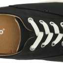 Spenco Women's Khloe Kick Sneaker (9.5 Wide, Q Black)
