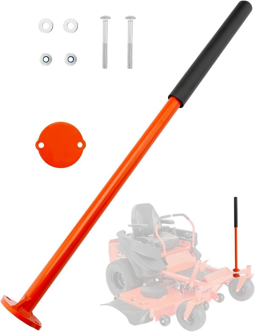 Mowers Assist Handle Kit, Compatible with Bad Boy All Lawn Mowers (Except R Series), Grab Mount Assistant Handles, Lawnmower Asst. Support Bar, Easy to Get On and Off the Zero TurnMower, 088-3500-00