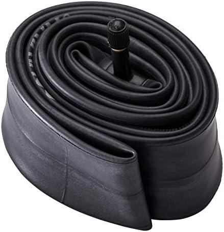 Mongoose Fat Tire Bike Tube, Inner Tubes with Schrader Valve, Fits 20" / 24" / 26" / 27.5" Bicycle Tires, Heavy-Duty Rubber, Easy Inflation, 1-Pack Replacement Tire Tube