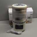 58oz Nut Milk Maker Machine, 10 in 1 Automatic Nut Milk Maker with 20 Blades, LED Display, Soy Milk Maker with 24H Delay Start&12H Keep Warm, Almond Milk Maker for Homemade Oat, Milk Shake, Cream