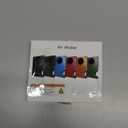 Air Wallet, Minimalist Air Wallet for Men with Built-in Chip, Ridge Wallets for Men, RFID Blocking Credit Card Holder, Slim Wallet For Men, Works with Find My IOS ONLY, Gift for Husband Boyfriend (Carbon black)