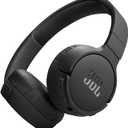 JBL Tune 670NC - Adaptive Noise Cancelling with Smart Ambient Wireless On-Ear Headphones, Up to 70H Battery Life with Speed Charge, Lightweight, Comfortable and Foldable Design (Black)