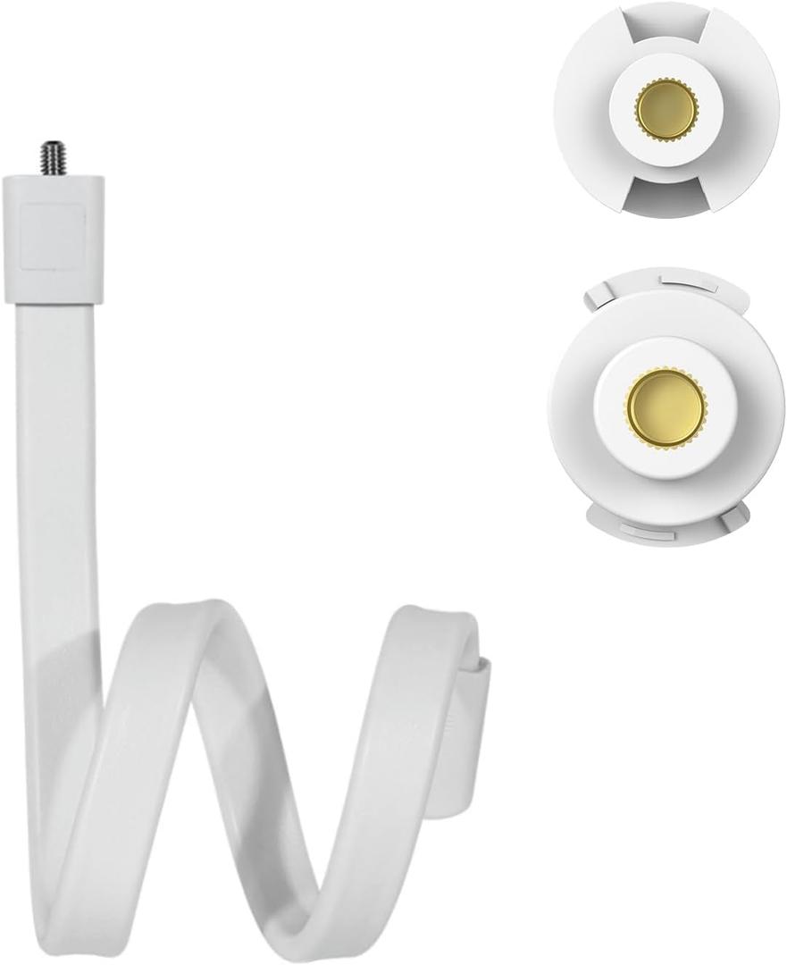 HelloBaby Baby Monitor Mount for HB6339/HB6550/HB6560/HB65/HB66/ HB6240,Camera Stand Wraps Around Cot for Most Monitor Camera,Bendable and Adjustable,No Tools or Wall Damage Indoor Outdoor