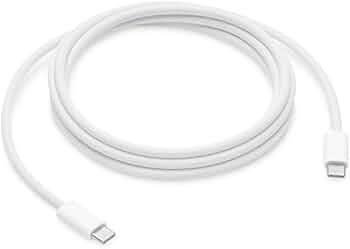 Apple 240W USBC to USBC Woven Charge Cable (2 m): Fast and Convenient Charging