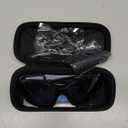 Suoso Sports Polarized Sunglasses for Men: Women's UV400 Protection Sun Glasses Wrap Around Goggles for Fishing Driving TR90 (C02-black)