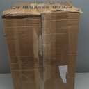 HOMLAND Foldable Rollator Walkers with Seat for Seniors, 8'' Big Wheels, 350 lb. Weight Capacity, Adjustable Handles and Seat Height, Lightweight Rolling Walker, Red