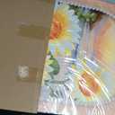 Sunflower Sunset Canvas Wall Art Framed Warm Sunshine Flower Poster Decor, Size: 24"L x 16"W
