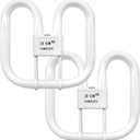 2D 55W Bulb Compatible with GE F552D/830 Soft White, 55 Watts CFS55W, GR10Q-3 Base 55 Watt Tube 40184