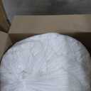 Bedsure Oversized King Comforter Set - White Comforter, Boho Tufted Distressed Vintage Bedding for Kids, 3 Pieces Farmhouse-Style Bed Set for All Seasons, Fluffy Soft Bedding with 2 Pillow Shams