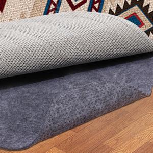 Non Slip Rug Pad, 9x12 Ft Extra Large Felt Area Rug, 1/4 Cushioned Non Skid Carpet Pads, Felt Rug Pad for Under Hardwood Floors, Thick Rug Pads for All Floors, Keep Rug Soft and Safe