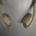 TOZO OpenReal Open Ear Headphones Bluetooth 5.3 Air Conduction Wireless Headphones Sport Earbuds with Premium Sound, Dual-Mic Call Noise Reduction Earphones with Hair Band for Running Champagne