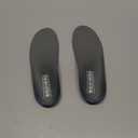 Plantar Fasciitis Feet Insoles Arch Supports Orthotics Inserts Relieve Flat Feet, High Arch (Mens 4-4 1/2 | Womens 6-6 1/2) (Gray)