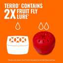 4 x Terro Fruit Fly Traps for Indoors (6 Pack) + 270 Days of Lure Supply