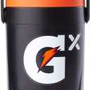 Gatorade Gx Performance Jug, 64oz, Leakproof, Non Slip Grip, Great for Athletes, Black