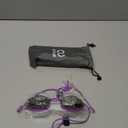 Swim Goggles for Adult Men Women Youth, Bungee Strap Swimming Goggles No Hair Pulling Mirrored/Clear Lens Goggles