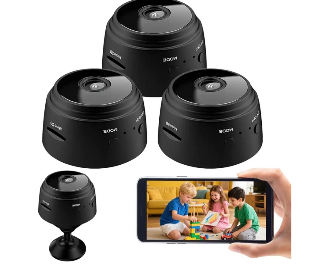 ZMDCAM Hidden Camera Wireless, Mini WiFi 1080P HD Camera for Home Security, APP Control Surveillance Camera Indoor Outdoor for Baby Pet, Secret Nanny Cam with Night Vision