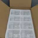 Kingrol Drinking Glasses Set of 8, 6.5 Ounces Stackbale Water Glasses, Vintage Glassware for Cocktail, Whiskey, Juice, Iced Coffee, Iced Tea, Bar Accessories