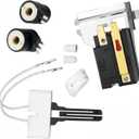 NERYERA Gas Dryer Repair Kit - Includes 279311 dryer igniter, 2338906 flame sensor, and 279834 gas coil, suitable for Whirlpool Ken More dryer - Replace WP338906 AP3094251 PS334310