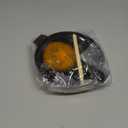 DBY Appam Patra Paniyaral Non-Stick Paniyaram Paniyarakkal Aebleskiver Pan with Stainless Steel Lid 7 Balls