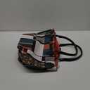 sqlp Large Work Tote Bag for Women Designer Purses and Handbags Big Bucket bags Womens Travel Shoulder Bag (Blue Check)