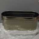 mDesign Large Steel Free Standing Toilet Paper Organizer, 6-Roll Tissue Storage Holder Container for Bathroom Floor, Fits Under Sink, Vanity, Shelf, In Cabinet, or Corner Oscar Collection - Soft Brass